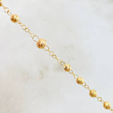 Rosario Virgen Milagrosa 9.45gr / 60cm / Oro Amarillo 18K © Rosario Virgen Milagrosa 9.45gr / 60cm / Oro Amarillo 18K ©