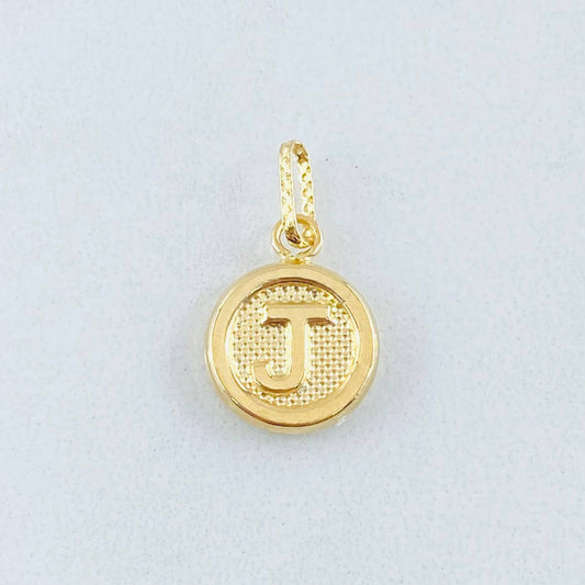 Dije Letra J 0.55gr / 1.9cm / Oro Amarillo 18K