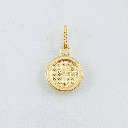 Dije Letra Y 0.55gr / 1.9cm / Oro Amarillo 18K