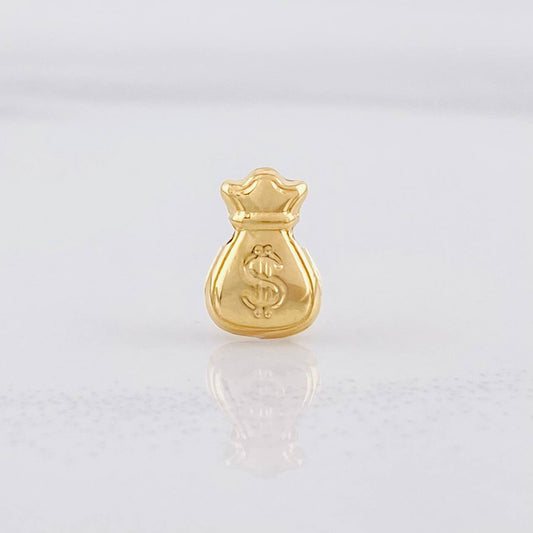 Herraje Bolsa de Dinero 0.25g / 0.5cm Oro Amarillo 18K