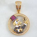 Dije Circulo Pato Inspirado 8.5gr / 4cm / Oro 18K Dije Circulo Pato Inspirado 8.5gr / 4cm / Oro 18K