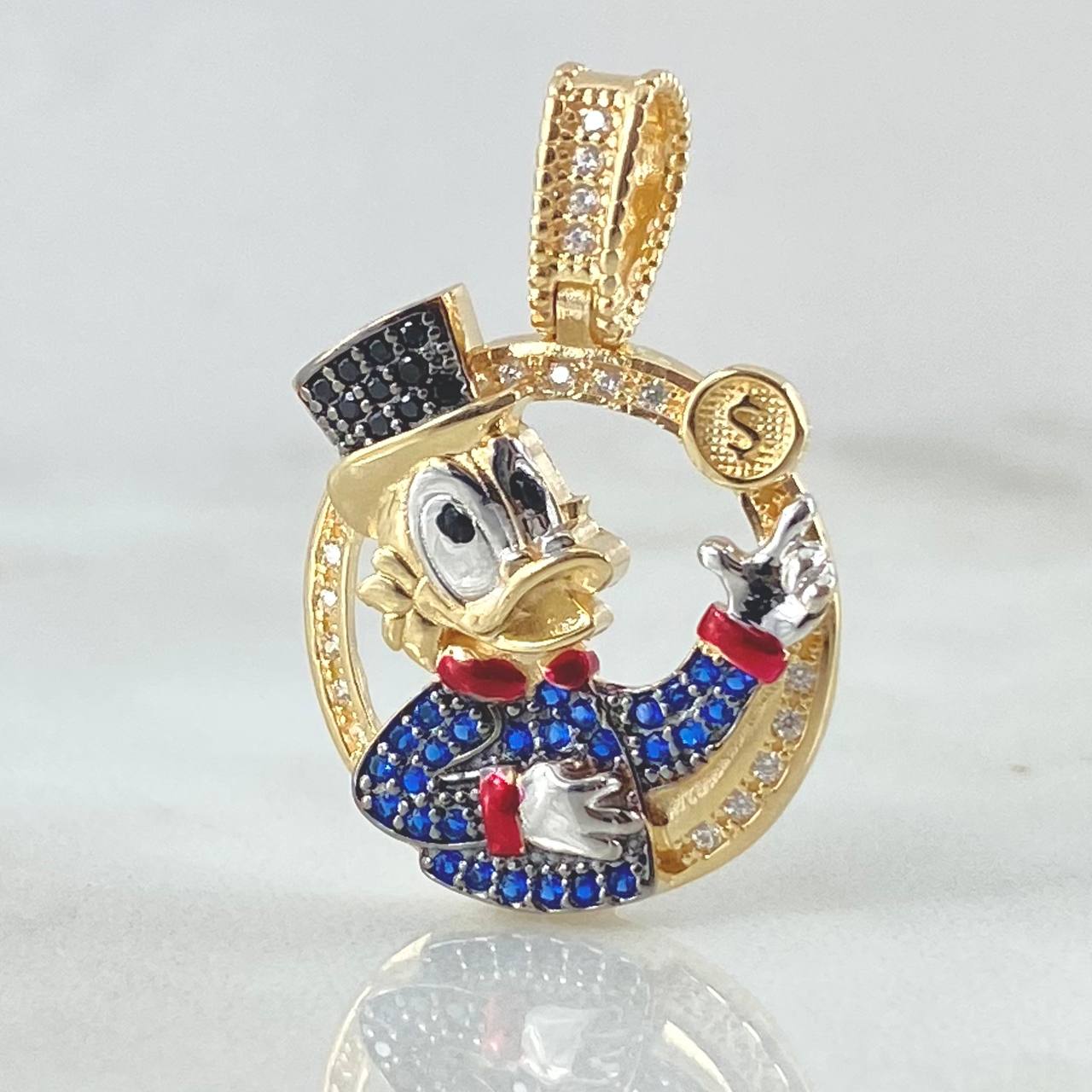 Dije Circulo Pato Inspirado 4.55gr / 2.7cm / Oro 18K Dije Circulo Pato Inspirado 4.55gr / 2.7cm / Oro 18K