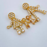 Herraje Familia 1.9gr / 2.5cm / Oro Amarillo 18K $ Herraje Familia 1.9gr / 2.5cm / Oro Amarillo 18K $