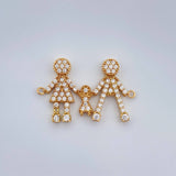 Herraje Familia 1.75gr / 2.2cm / Oro Amarillo 18K $ Herraje Familia 1.75gr / 2.2cm / Oro Amarillo 18K $