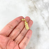 Dije Virgen Guadalupe 2.95gr / 3.2cm / Circones Blancos Oro Amarillo © Dije Virgen Guadalupe 2.95gr / 3.2cm / Circones Blancos Oro Amarillo ©
