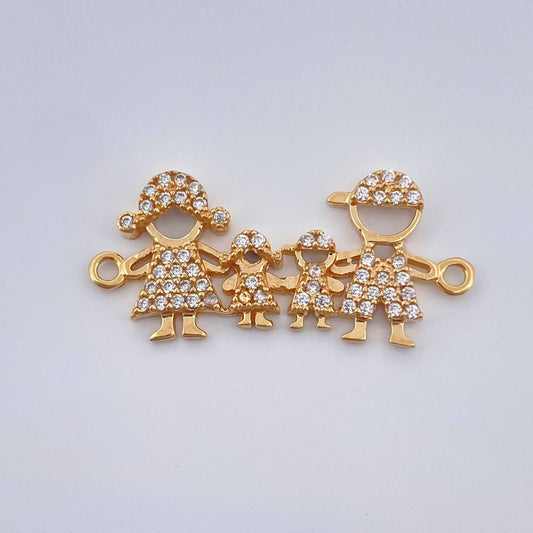 Herraje Familia 2gr / 2.7cm / Oro Amarillo 18K $