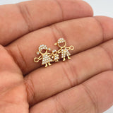 Herraje Familia 1.65gr / 2.4cm / Oro Amarillo 18K $ Herraje Familia 1.65gr / 2.4cm / Oro Amarillo 18K $