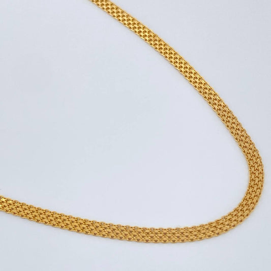 Cadena China 2.65gr / 40cm / Oro Amarillo +1 18K +