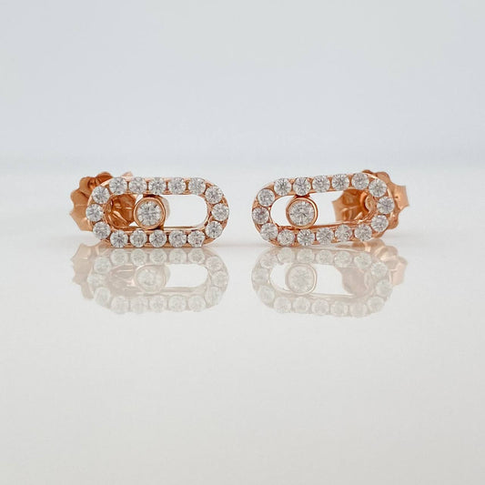 Topos MSK 2gr / 4.9mm Oro Rosa Nac.Esp. 18K &