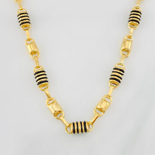 Cadena Rustica Barril 20.15g / 60cm / 5.8mm Oro Amarillo 18K