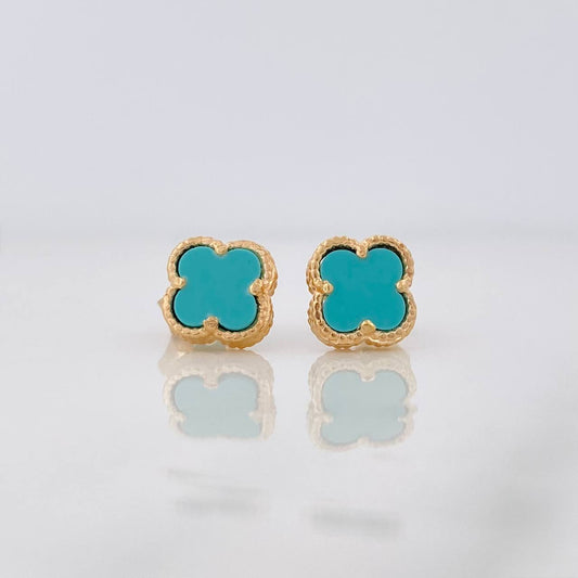 Topos Trebol 1.55g / 6.64mm Oro Amarillo 18K