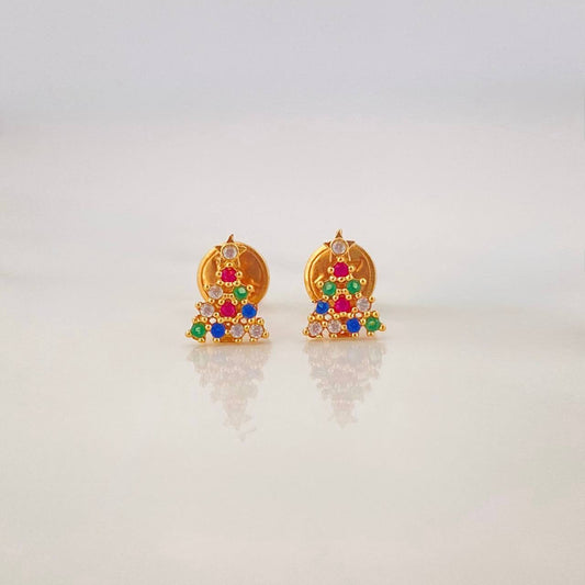 Topos Arbol de Navidad 0.8g / 3.41mm Oro Amarillo 18K