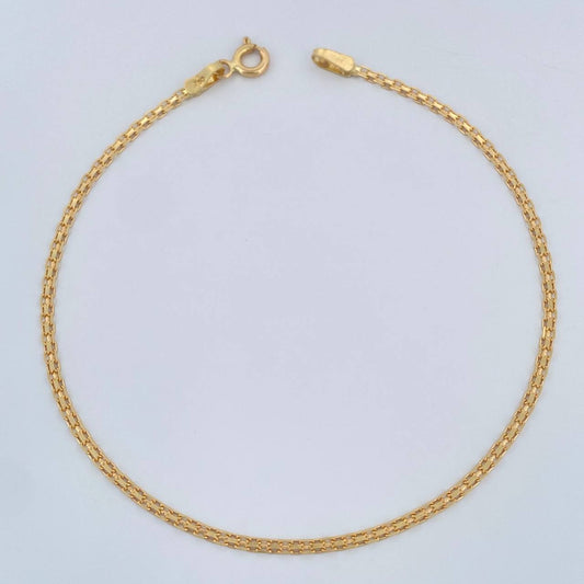 Pulso Chino 1.45gr / 19.5cm / 1.65mm Oro Amarillo +1 18K %