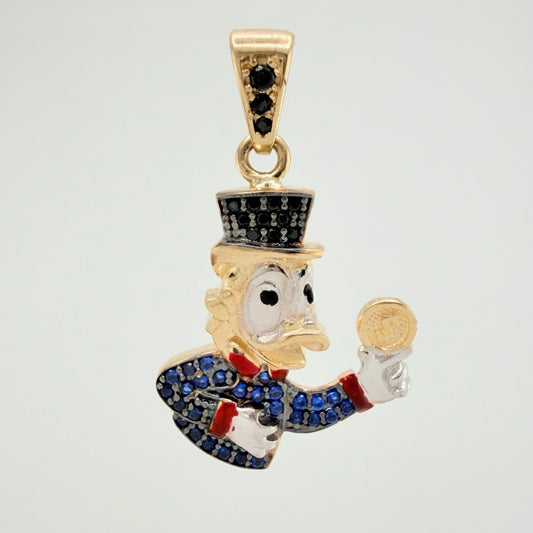 Dije Pato Inspirado 3.2gr / 3cm / Tres Oros 18K %