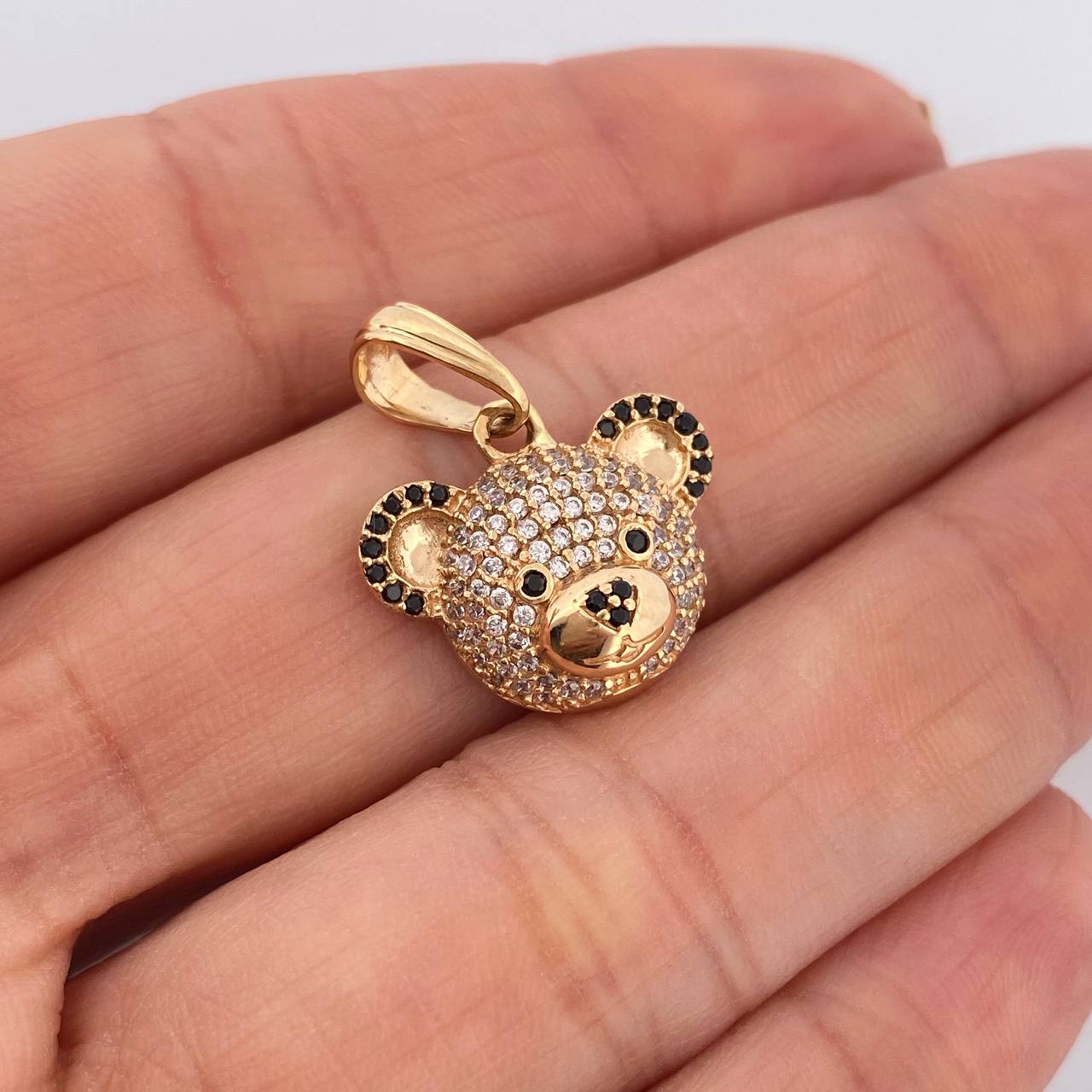 Dije Oso 2.7gr / 2.2cm / Oro Amarillo 18K & Dije Oso 2.7gr / 2.2cm / Oro Amarillo 18K &