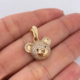 Dije Oso 2.7gr / 2.2cm / Oro Amarillo 18K & Dije Oso 2.7gr / 2.2cm / Oro Amarillo 18K &