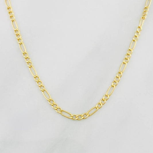 Cadena Figaro 1.55g / 45cm / 1.7mm Oro Amarillo 18K