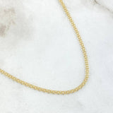 Cadena China 2.2gr / 50cm / Oro Amarillo +1 18K Cadena China 2.2gr / 50cm / Oro Amarillo +1 18K