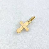 Dije Crúz Cristo 0.45gr / 1.6cm / Oro 18K © Dije Crúz Cristo 0.45gr / 1.6cm / Oro 18K ©