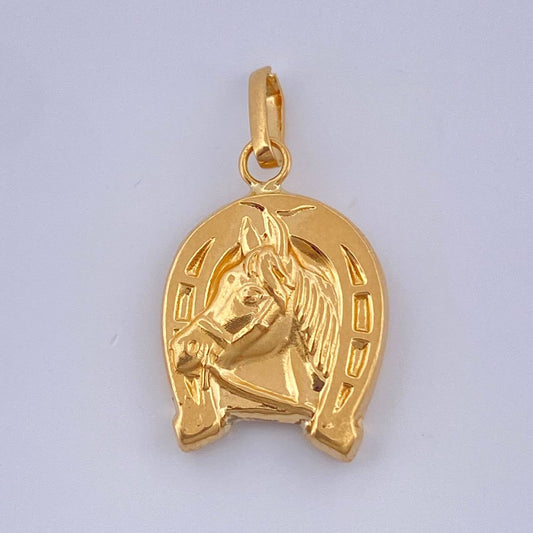 Dije Herradura Caballo 1gr / 2.5cm / Oro Amarillo 18K $