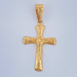 Dije Cruz Cristo Palo 1.1gr / 3.6cm / Oro Amarillo 18K $ Dije Cruz Cristo Palo 1.1gr / 3.6cm / Oro Amarillo 18K $