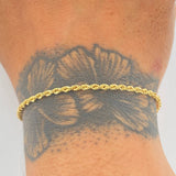 Pulso Lazo 2gr / 19cm / 2.6mm Oro Amarillo +3 18K & Pulso Lazo 2gr / 19cm / 2.6mm Oro Amarillo +3 18K &