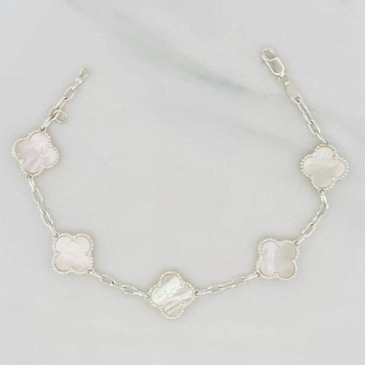 Pulso Trebol 8.55g / 20.5cm / 2.7mm Plata 925