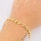 Pulso GC 3.75gr / 18cm / 5.4mm Oro Amarillo 18K * Pulso GC 3.75gr / 18cm / 5.4mm Oro Amarillo 18K *