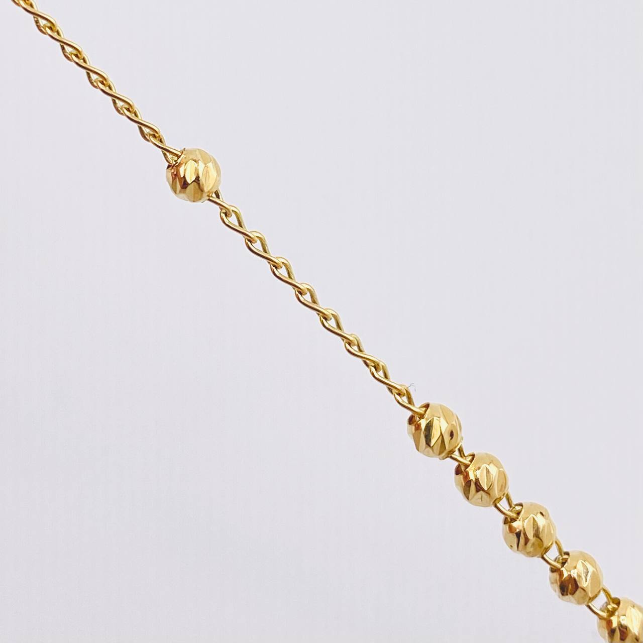 Rosario Virgen Milagrosa 6.7gr / 50cm / 3mm mm Oro Amarillo 18K * Rosario Virgen Milagrosa 6.7gr / 50cm / 3mm mm Oro Amarillo 18K *