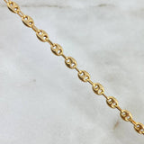 Cadena GC Herraje Nombre Fabricado 8.4gr / 50cm / 3.3mm Cadena 4.75gr - Herraje 3.6gr Oro Amarillo * Cadena GC Herraje Nombre Fabricado 8.4gr / 50cm / 3.3mm Cadena 4.75gr - Herraje 3.6gr Oro Amarillo *