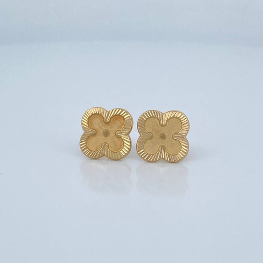 Topos Trebol 2.15gr / 11.2mm Oro Amarillo 18K %