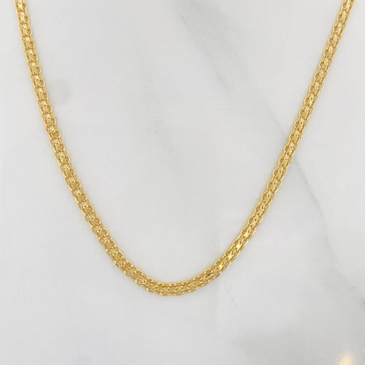 Cadena China 7.4g / 60cm / 2.26mm Oro Amarillo 18K