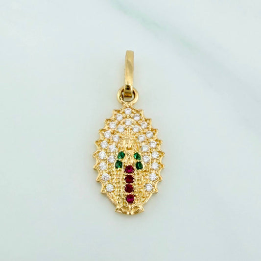 Dije Virgen Guadalupe 1.15 g / 2.2 cm Oro Amarillo 18K