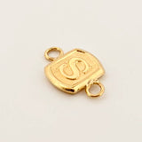 Herraje Letra S 0.3gr / 1.2cm / Oro Amarillo 18K Herraje Letra S 0.3gr / 1.2cm / Oro Amarillo 18K