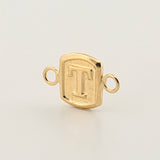 Herraje Letra T 0.3gr / 1.2cm / Oro Amarillo 18K © Herraje Letra T 0.3gr / 1.2cm / Oro Amarillo 18K ©