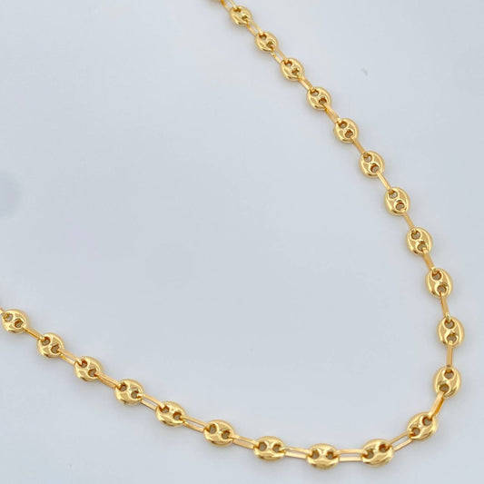Cadena GC 4.65gr / 45.4cm / 4mm Oro Amarillo 18K %