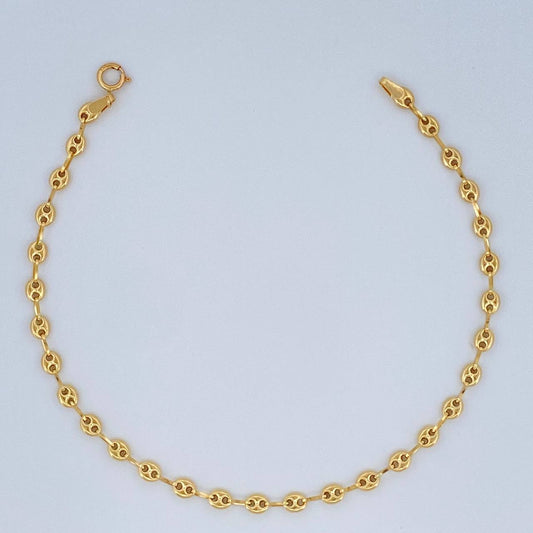 Pulso GC 1.95gr / 18.5cm / 3mm Oro Amarillo 18K &