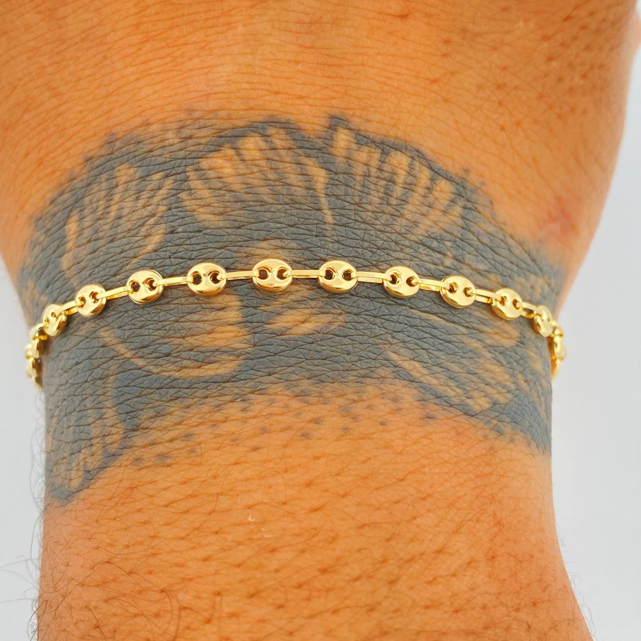 Pulso GC 2gr / 18.4cm / 2mm Oro Amarillo 18K % Pulso GC 2gr / 18.4cm / 2mm Oro Amarillo 18K %