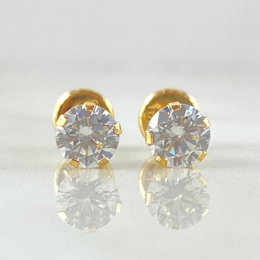 Topos Bisel 0.85gr / Oro Amarillo 18K