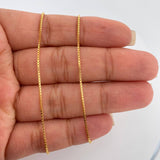 Cadena MSK 4.2gr / 44.9cm / 1.25mm Oro Amarillo +3 18K % Cadena MSK 4.2gr / 44.9cm / 1.25mm Oro Amarillo +3 18K %