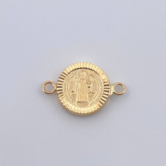 Herraje San Benito 0.95gr / 2.1cm / Oro Amarillo 18K %
