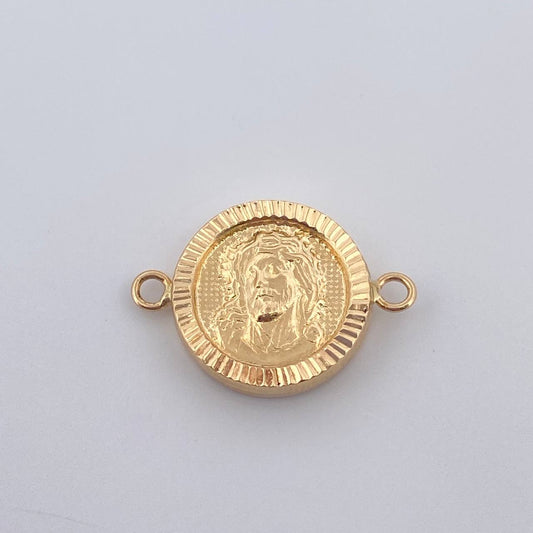 Herraje Rostro Cristo 1.45gr / 2.1cm / Oro Amarillo 18K %
