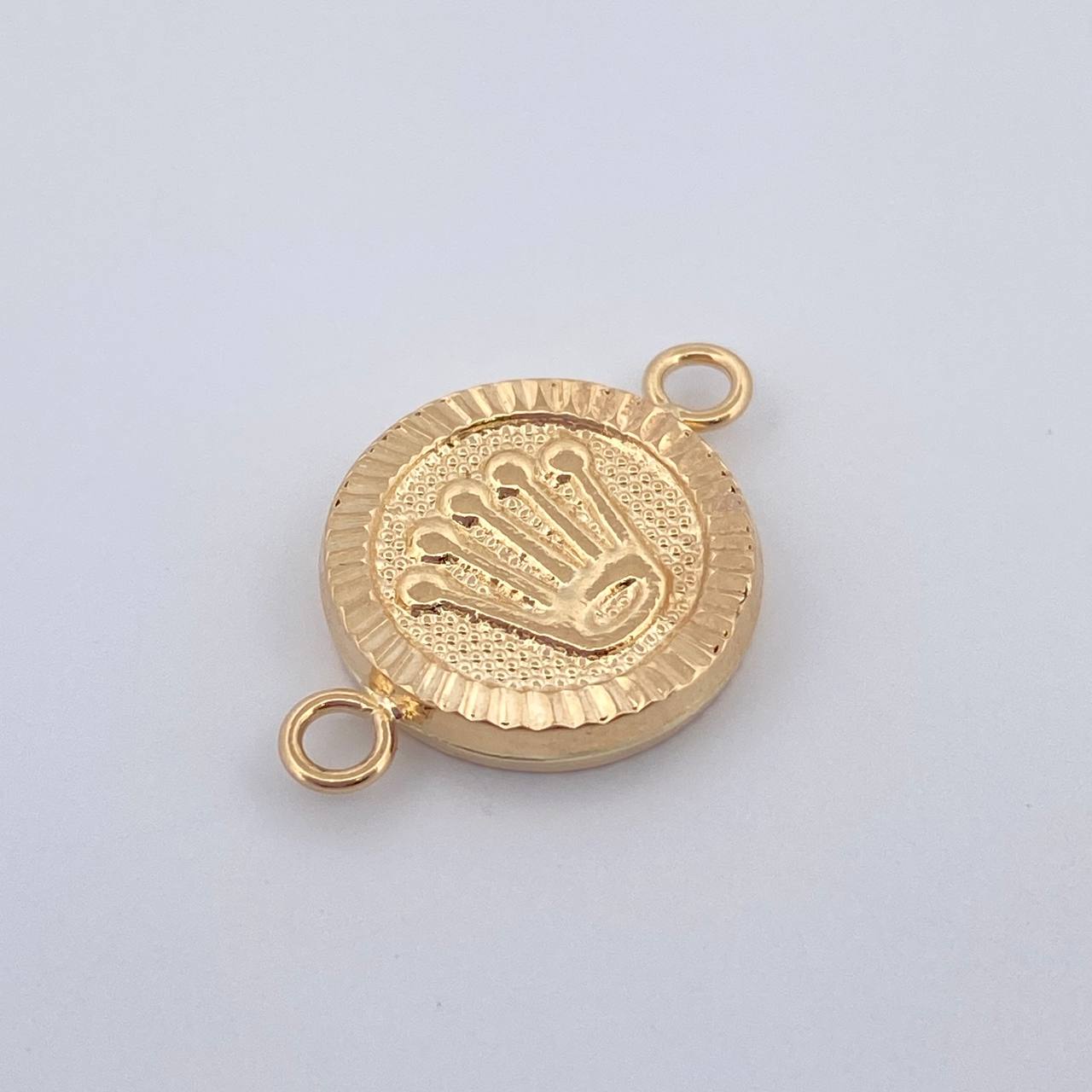 Herraje Corona 1gr / 1.4cm / Oro Amarillo 18K % Herraje Corona 1gr / 1.4cm / Oro Amarillo 18K %