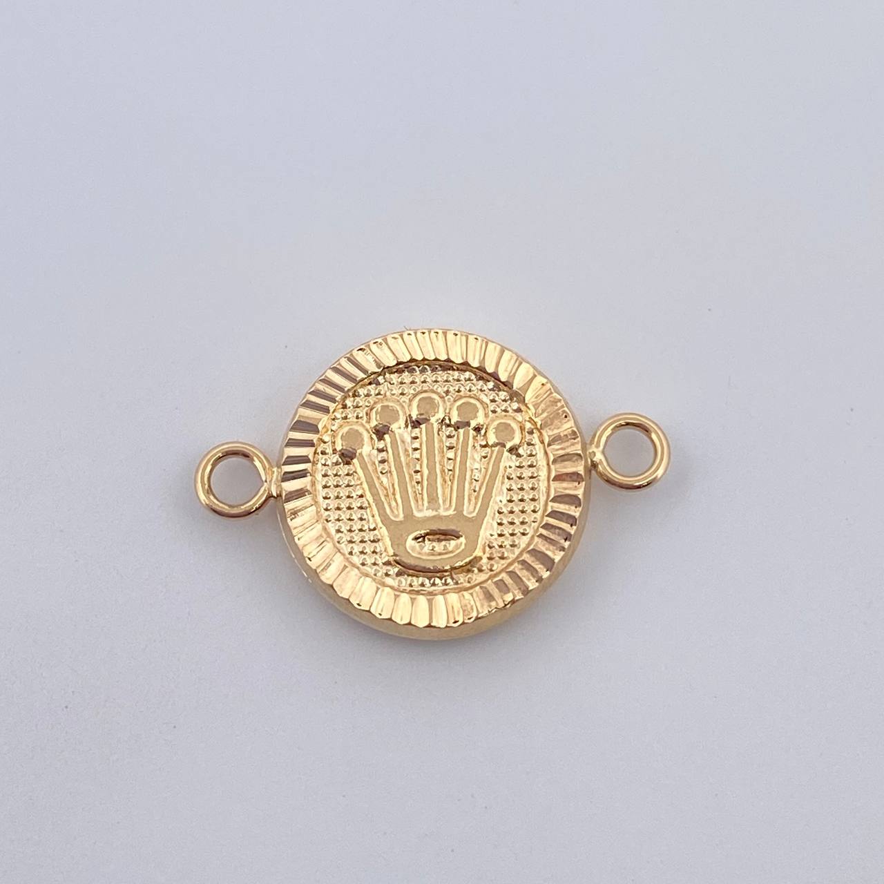 Herraje Corona 1gr / 1.4cm / Oro Amarillo 18K % Herraje Corona 1gr / 1.4cm / Oro Amarillo 18K %