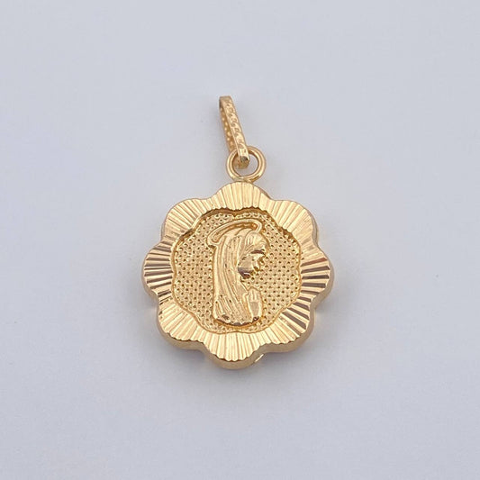 Dije Virgen Maria 0.85gr / 2.1cm / Oro Amarillo 18K &
