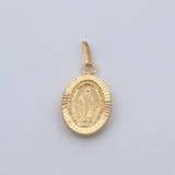 Dije Virgen Milagrosa 0.85gr / 2.2cm / Oro Amarillo 18K % Dije Virgen Milagrosa 0.85gr / 2.2cm / Oro Amarillo 18K %