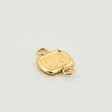 Herraje Letra T 0.3gr / 1.2cm / Oro Amarillo 18K © Herraje Letra T 0.3gr / 1.2cm / Oro Amarillo 18K ©