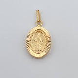 Dije Virgen Milagrosa 1.1gr / 2.5cm / Oro Amarillo 18K % Dije Virgen Milagrosa 1.1gr / 2.5cm / Oro Amarillo 18K %