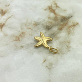 Dije Estrella De Mar 0.95gr / 2.4cm Troquelado Oro Amarillo Dije Estrella De Mar 0.95gr / 2.4cm Troquelado Oro Amarillo
