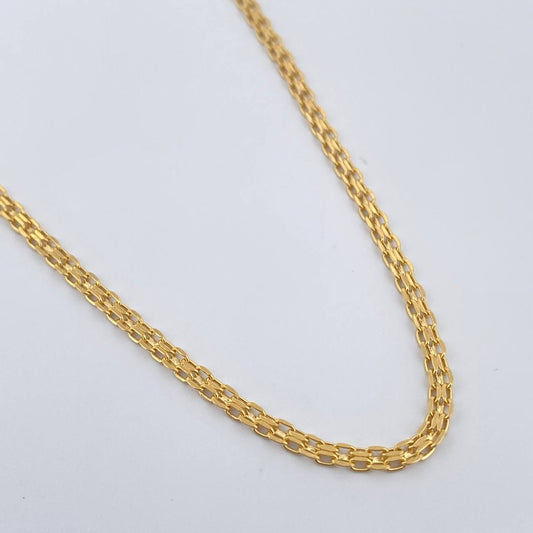 Cadena China 2.95gr / 50.3cm / 2mm Oro Amarillo +1 18K %
